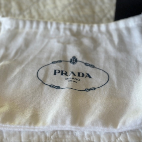 Prada Mini Bandoliera handbag in Red (Fuoco) color - Picture 7 of 10